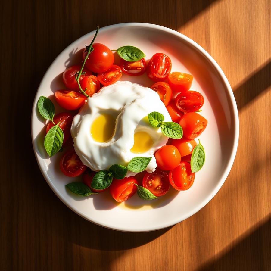 Heirloom Burrata
