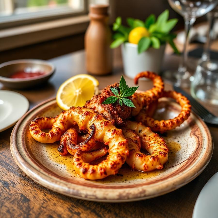 Charred Octopus
